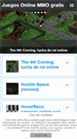 Mobile Screenshot of juegosonlinemmogratis.com